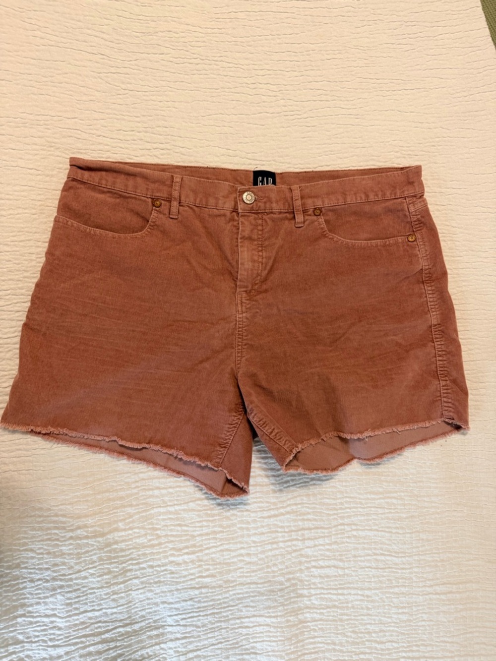 GAP Rose-Tone Corduroy Jean Shorts
